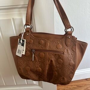 The Sak Bolinas Leather Satchel